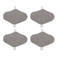 thumbnail image 3 of Almohadillas menstruales reutilizables, almohadillas femeninas lavables de grafeno gris, alta absorción de agua, seguras para el período menstrual para mujeres ANGGREK  CA1411, 3 of 8