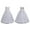 White, variant on XBASW Big Kids Girls Lace Long Princess Dresses Toddler Formal Wedding Party Pageant Ball Gowns First Communion Puffy Tulle Dress for 3-14 Years