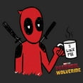 thumbnail image 2 of Men's Marvel: Deadpool & Wolverine Breakfast Coffee Graphic T-Shirt, 2 of 5