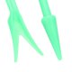 thumbnail image 3 of 20Sets Small Seed Planter Strong Practicality Small Portable Comfortable to Use Seedling Remover for Vegetable PlantingGreen, 3 of 5