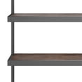 thumbnail image 4 of Simpli Home Erina 66" x 17" Rectangle Bookcase in Charcoal Brown, 4 of 9