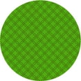 thumbnail image 1 of Ahgly Company Machine Washable Indoor Round Transitional Lime Green Area Rugs, 8' Round, 1 of 7