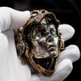 thumbnail image 1 of Hxlamzoo Metal Mechanical Skull Magnetic Decoration, 1 of 8