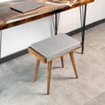 thumbnail image 2 of Ultimate Premium Products Piano Bench Ottoman Stool Walnut Crowbar, 2 of 5