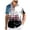 Grey, variant on American 250th Anniversary Shirt, Patriotic Shirts Patriotic Short Sleeve Button Up American Flag Independence Day Outfits(Light Blue,L)