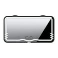 thumbnail image 1 of Car Led Mirror With Touch And 3 Light Modes Rechargeable Fits All Cars Black, 1 of 9