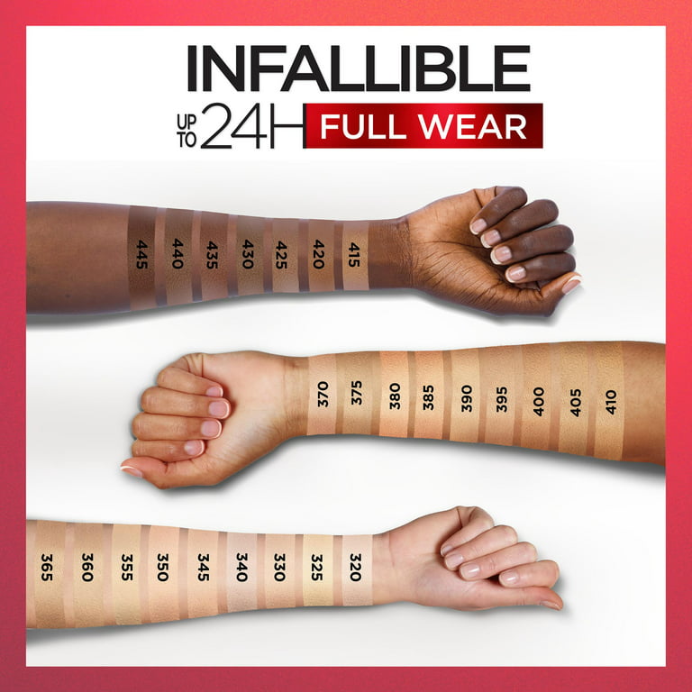 L'Oréal Paris Infallible 24H Full Wear Concealer, Full Coverage Concealer 