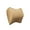 Beige, variant on Limei Headrest Cushion Adult Rectangle Memory Foam Travel Pillow, Black