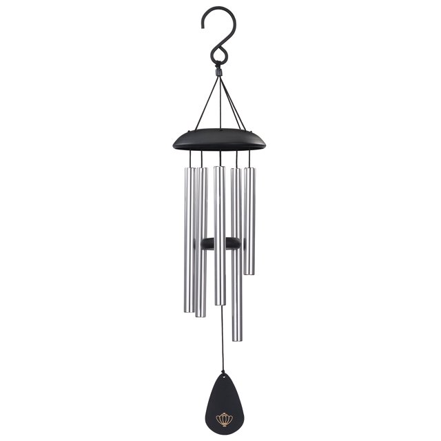 Campanilla de viento Regal Art & Gift Regal Classic 25 de aluminio plateado