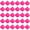 Pink, variant on 30pcs EVA Slip Float For Night Crawlers Creating Swirls In Water Fishing Bobbers Buoys Float Strikes Indicators