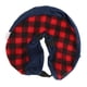 thumbnail image 1 of Collar De Recuperación Inflable Para Mascotas, Evita Que Se Caiga Del Gancho Y La Correa Del Lazo, Collar De Elizabeth Para Perros, Ligero, Lavable, Ajustable Para Poscirugía ANGGREK Tela escocesa roja y negra S, 1 of 8
