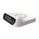 thumbnail image 2 of Kearding Reloj de pared Digital elegante con números grandes, reloj despertador Digital para dormitorio, reloj Digital Electrodomésticos blanco, 2 of 6