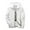 White, variant on Wdgfv Mens Windbreaker Jackets Packable Waterproof Zipper Long Sleeve Hooded Travel Lightweight Rain Coats