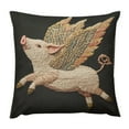 thumbnail image 2 of Funda de cojín decorativa bordada | Funda de cojín suave de pelo corto | Funda de almohada estampada para sofá, sillón, dormitorio, sala de estar y decoración del hogar, 2 of 6