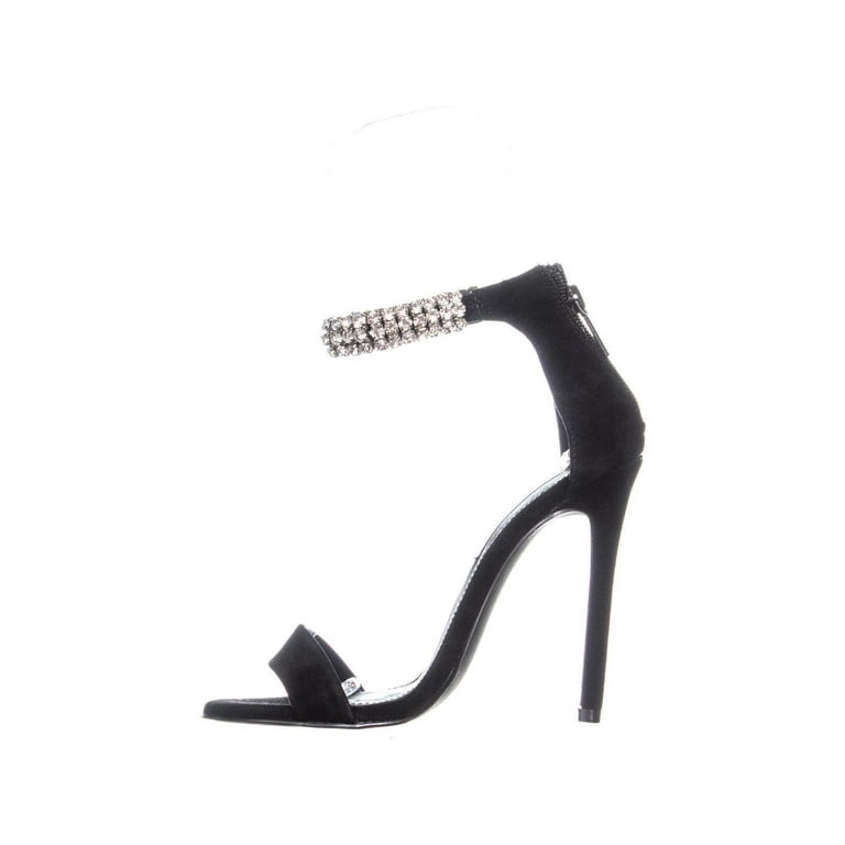 Womens Steve Madden Rando Ankle Strap Sandals Black Walmart