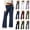 Navy, variant on POIUYTR Women Summer Sun Protection Pants Causal UPF 50 Wide Leg Dress Pants Loose Fit Stretch Trousers