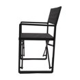 thumbnail image 3 of Pemberly Row Ensemble Bistro Moderne en Aluminium de 3 Pcs, Fini Noir, 3 of 3
