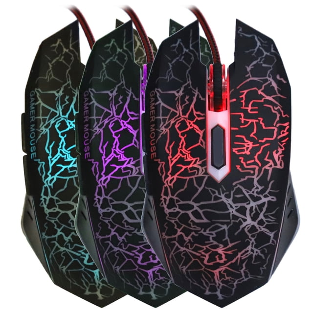 Computer Mouse,Mice Gamier Wired 6 Mice Gamer Wired LED Wired Gaming Mouse Compact and Lightweight