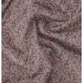 thumbnail image 1 of Soimoi Crepe Silk Fabric Leopard Animal Print Fabric by Yard 42 Inch Wide, 1 of 6