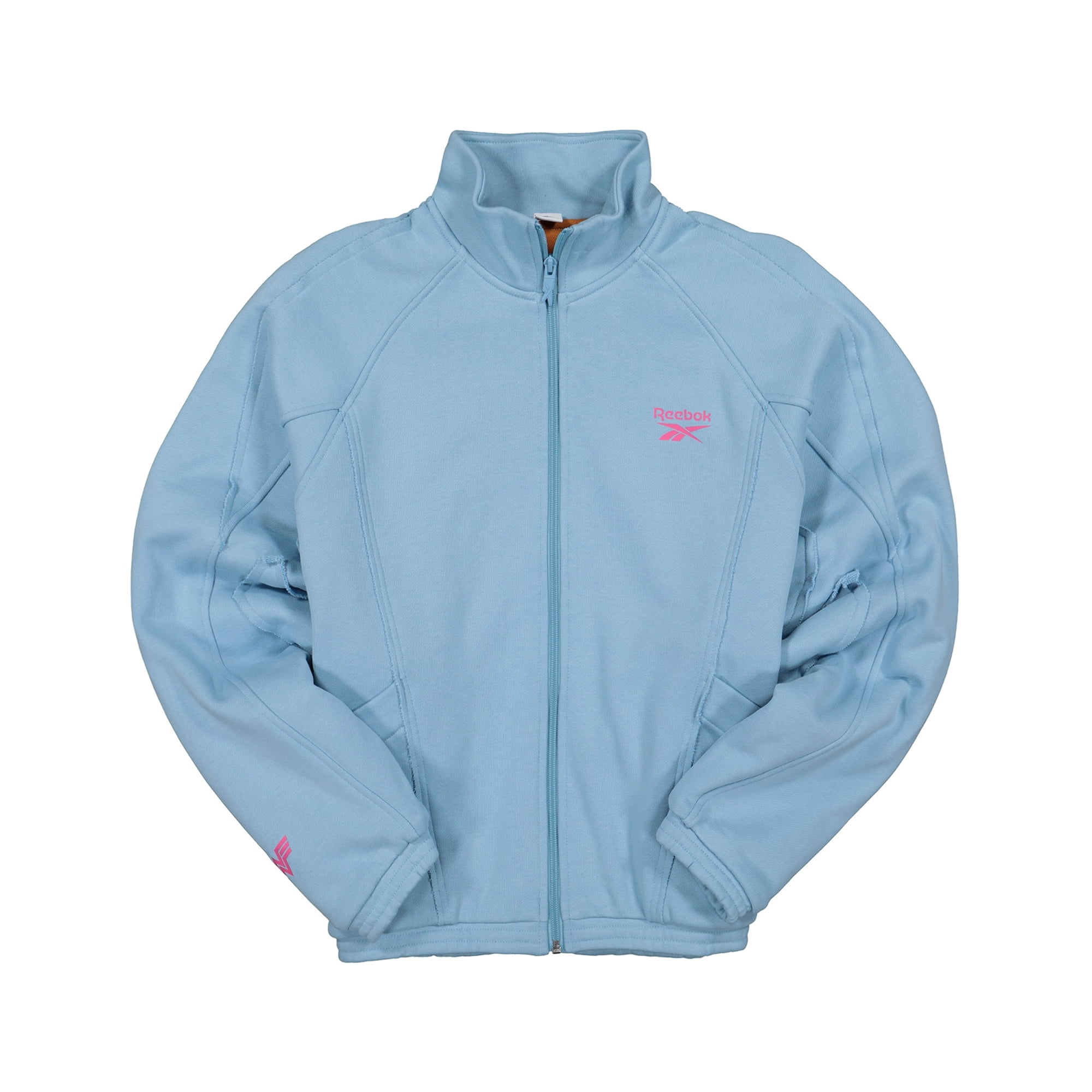 Reebok Womens Wonder Woman Track Jacket Sweatshirt Blue X Small