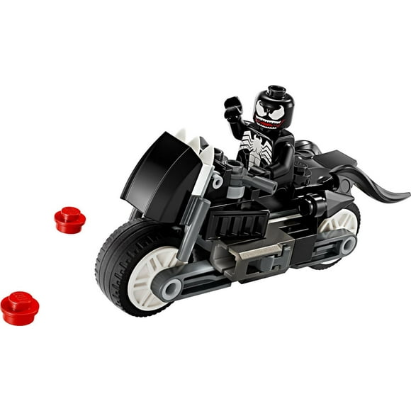 LEGO Marvel Venom Street Bike Building Toy, Motorcycle Toy with Venom Minifigure, 30679