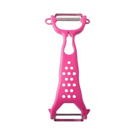 

Plastic Double Head Fruit Vegetables Peeler Potato Carrot Grater