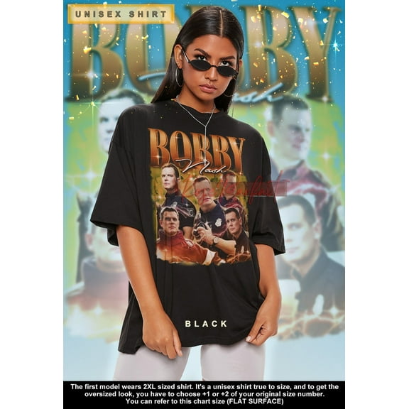 Bobby Nash T-Shirt, 9-1-1 Tv Show, Firefighter Shirt, TV Show, First Responder