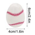 thumbnail image 3 of FFENYAN 12PC Easter Eggs Decorations Soccerball Basketball Baseball Pattern Colored Decoration Colorful Plastic Easter Eggs for Easter Party Decor, 3 of 7