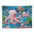thumbnail image 5 of Orinice Octopus Tapestry Wall Hanging Unique Style Graphic Tapestries Home Wall Decor Art Living Room Bedroom Apartment Farmhouse Dorm 60x50inch, 5 of 6