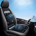 thumbnail image 5 of Cojín de asiento de coche con aire fresco de verano de 12 V CC con ventilador de ventilación de soplado rápido, asiento de coche con masaje de enfriamiento, 5 of 5