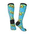 thumbnail image 4 of Balery Avocado Work Out Fun Novelty Socks Men'S Women'S Crew Socks Funny Crazy Novelty Socks Quirky And Cool Socks, 4 of 9