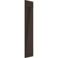 thumbnail image 2 of Ekena Millwork 10 3/4"W x 50"H True Fit PVC Two Board Joined Board-n-Batten Shutters w/Z-Bar, Raisin Brown (Per Pair - Hardware Not Included), 2 of 8