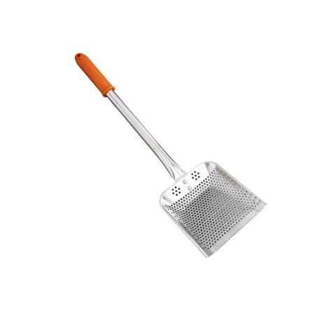 

Stainless Steel Cooking Shovel Colander Soup Filter Long Handle Fryer Utensil for Kitchen Cooking Household Frying Accessories S S