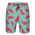 thumbnail image 3 of Goofa Watermelon Printed Mens Swim Trunks Summer Quick Dry Short Beach Swimwear Bathing Suits-X-Large, 3 of 9