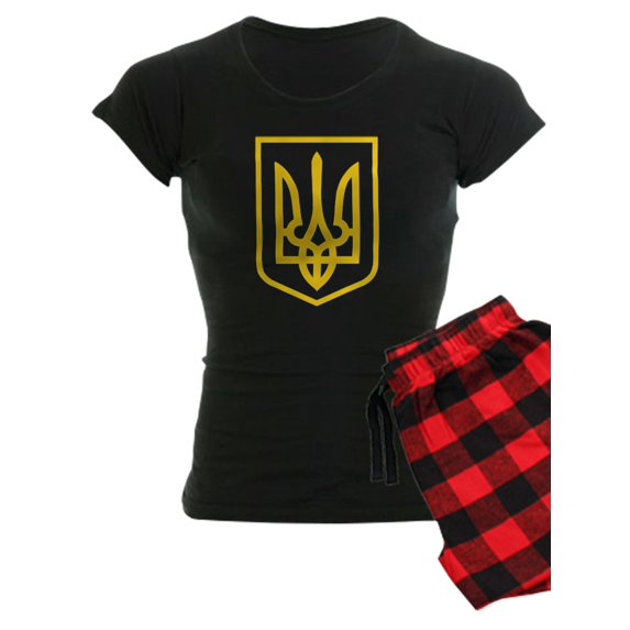 CafePress - Ukraine - Women's Dark Pajamas