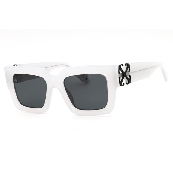 Off-White OERI14D MYSTIC 0907 52mm Square Sunglasses Unisex Shiny Grey