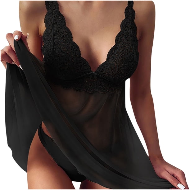 Mujeres Sexy Tops Shorts Lace Bowknot camisón camisola pijama conjunto de ropa interior Fridja nalpqowj16463