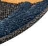 thumbnail image 6 of Unique Loom Belize Outdoor Collection Area Rug - Caulker (3' 3" Round Charcoal/Light Blue), 6 of 7