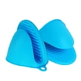 thumbnail image 4 of Guantes de cocina anti-escaldaduras Guantes aislantes del calor para microondas Guantes para hornear de alta temperatura Clip de mano antideslizante, 4 of 4