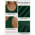 thumbnail image 4 of MOYIKO Womens Summer Tank Tops Sleeveless T Shirt Casual Loose Fit Tunic Blouses, 4 of 7