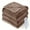 Brown, variant on 120V US Plug Heated Blanket - 8 Temp 10 Timer Flannel Sherpa Machine Washable All-Season Home Gift