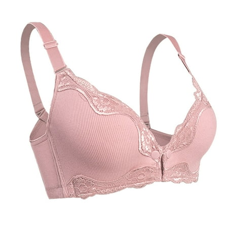 

No underwire lactation bra Maternity underwear open button bra before pregnancy