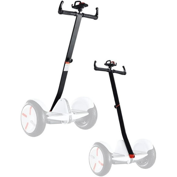 ToLanbbt Scooter Handle Adjustable Handlebar for Segway Ninebot Mini PRO with Phone Mount, Release Knee Pressure Hand Lever Control (Black)