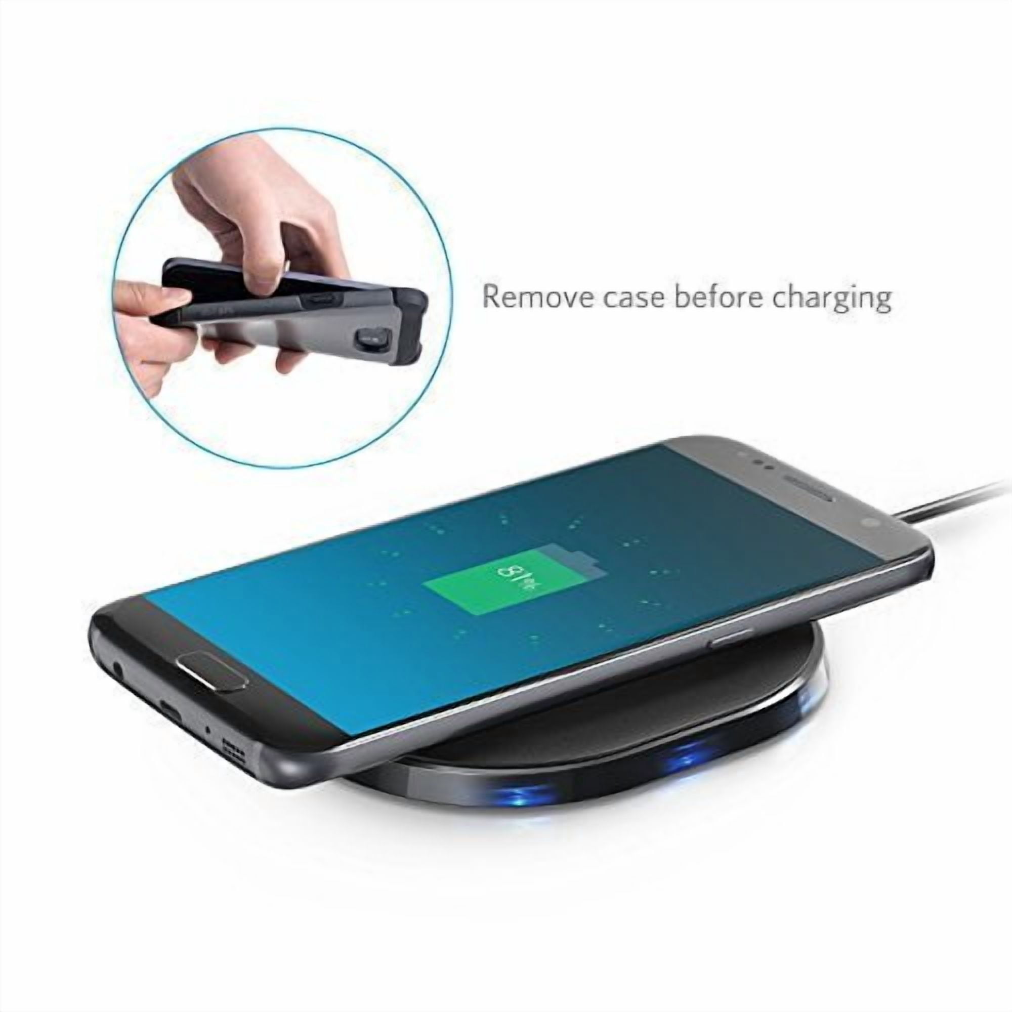 Wireless Charger Compatible With iPhone 16e/17e - Fast 7.5W and 10W Charging Pad Slim Quick Charge