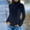 Blue, variant on Flattering Sweaters for Women Casual Turtleneck Sweater Knitted Wool Long Sleeve Thick Twist Loose Pullover Winter Fall Clothes 2024 Blue