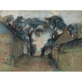 thumbnail image 2 of Edgar Degas 24x19 Gold Ornate Framed and Double Matted Museum Art Print Titled - Rue Quesnoy in Saint-Valery-Sur-Somme (1895-98), 2 of 4