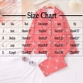 thumbnail image 3 of Leodye Famille Simulation Soie Décontractée Tenue de Noël Parent-Enfant Chaude Imprimée Vêtements de Maison Pyjama Deux Pièces Rouge m(m), 3 of 3