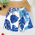 thumbnail image 5 of MKOSPLRT Boys Swim Trunks Hawaiian Print Bathing Suit Swim Shorts Swimming Trunks Swimsuit Board with Pocket Shorts 12-13Years, 5 of 8