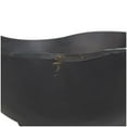 thumbnail image 5 of DecMode 11" Handmade Round Abstract Black Teak Wood Decorative Bowl with Freeform Edge, 5 of 14