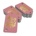 thumbnail image 2 of Inkdotpot Gold Foil Paper Hang Tags Merry And Bright Christmas Favor Tags 100 Pieces, 2 of 6